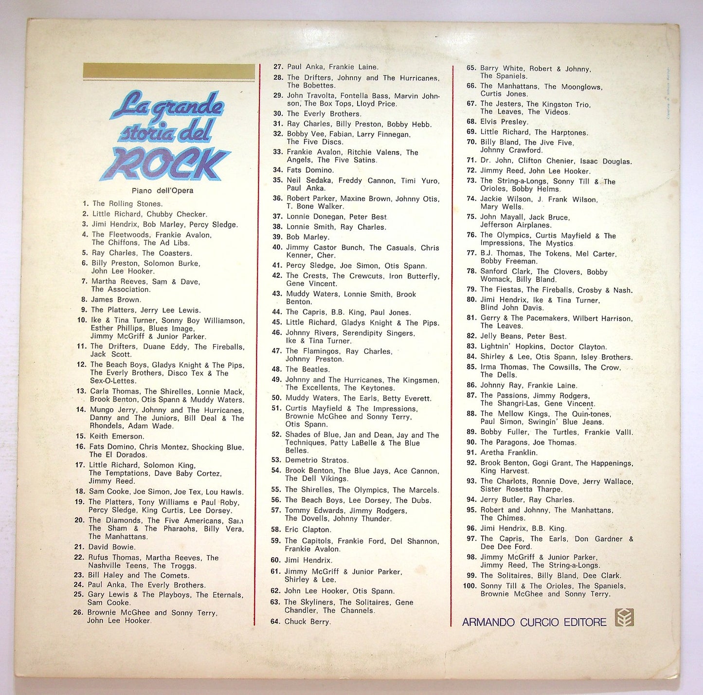 EBOND Tony Williams & Paul Robi Of The Platters / Percy Sledge Vinile V123081