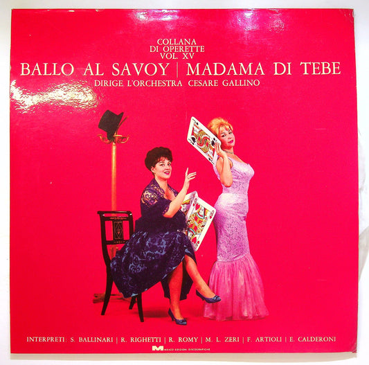 EBOND Collana di Operette Vol XV - Ballo al Savoy Vinile V124000