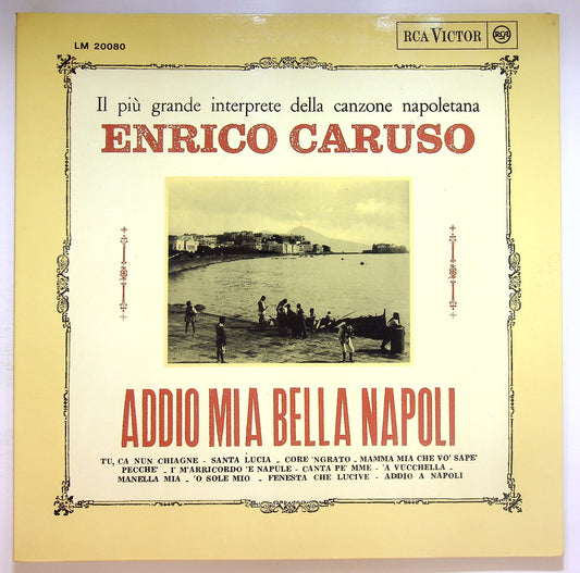 EBOND Enrico Caruso - Addio Mia Bella Napoli Vinile V124011