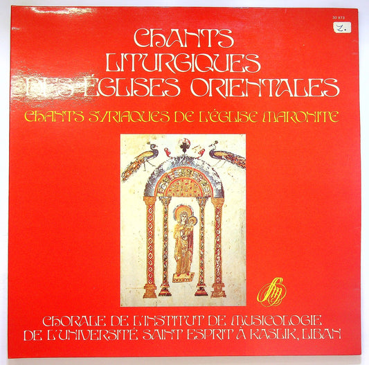 EBOND Chants Liturgiques Des Eglises Orientales Vinile V124012