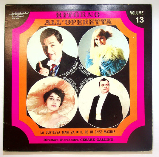 EBOND Cesare Gallino - Ritorno All'Operetta Volume 13 Vinile V124016