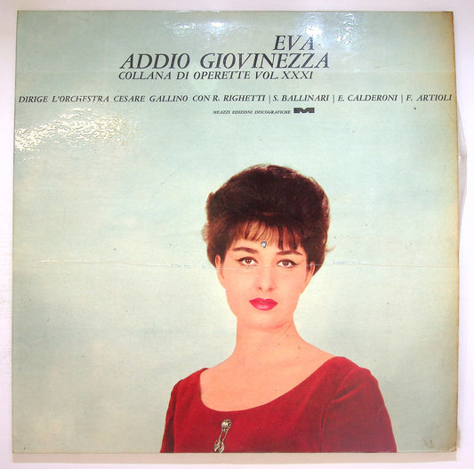 EBOND Cesare Gallino - Eva Addio Giovizezza Vinile V124023