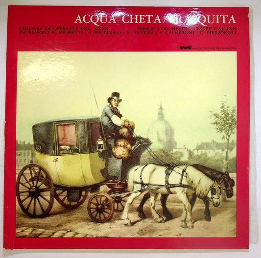 EBOND Cesare Gallino - Acqua Cheta/Frasquita Vinile V124024