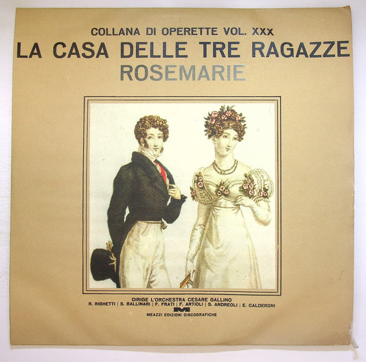 EBOND Franz Schubert - La case delle tre ragazze / Rosemarie Vinile V124025