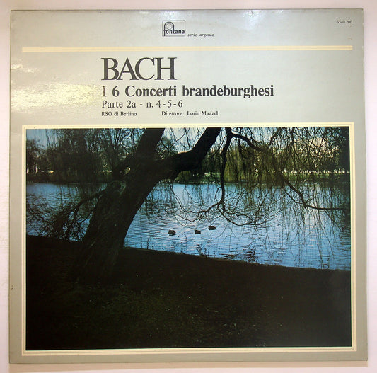 EBOND Bach - I 6 Concerti Brandeburghesi - Parte 2A - N. 4-5-6 Vinile V124033