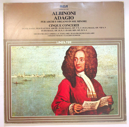 EBOND Albinoni - Adagio Per Archi E Organo In Sol Minore Vinile V124037