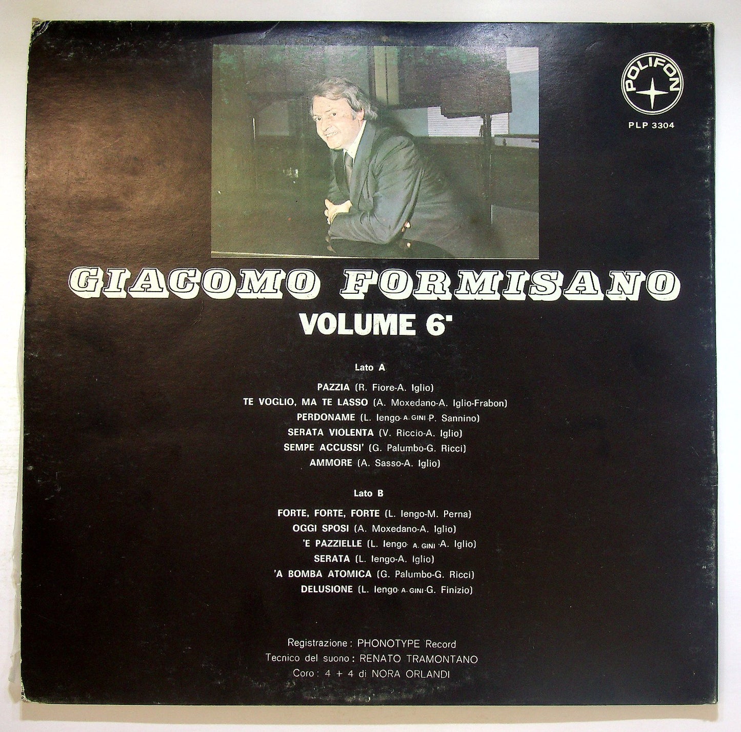 EBOND Giacomo Formisano - Volume 6° Vinile V124050