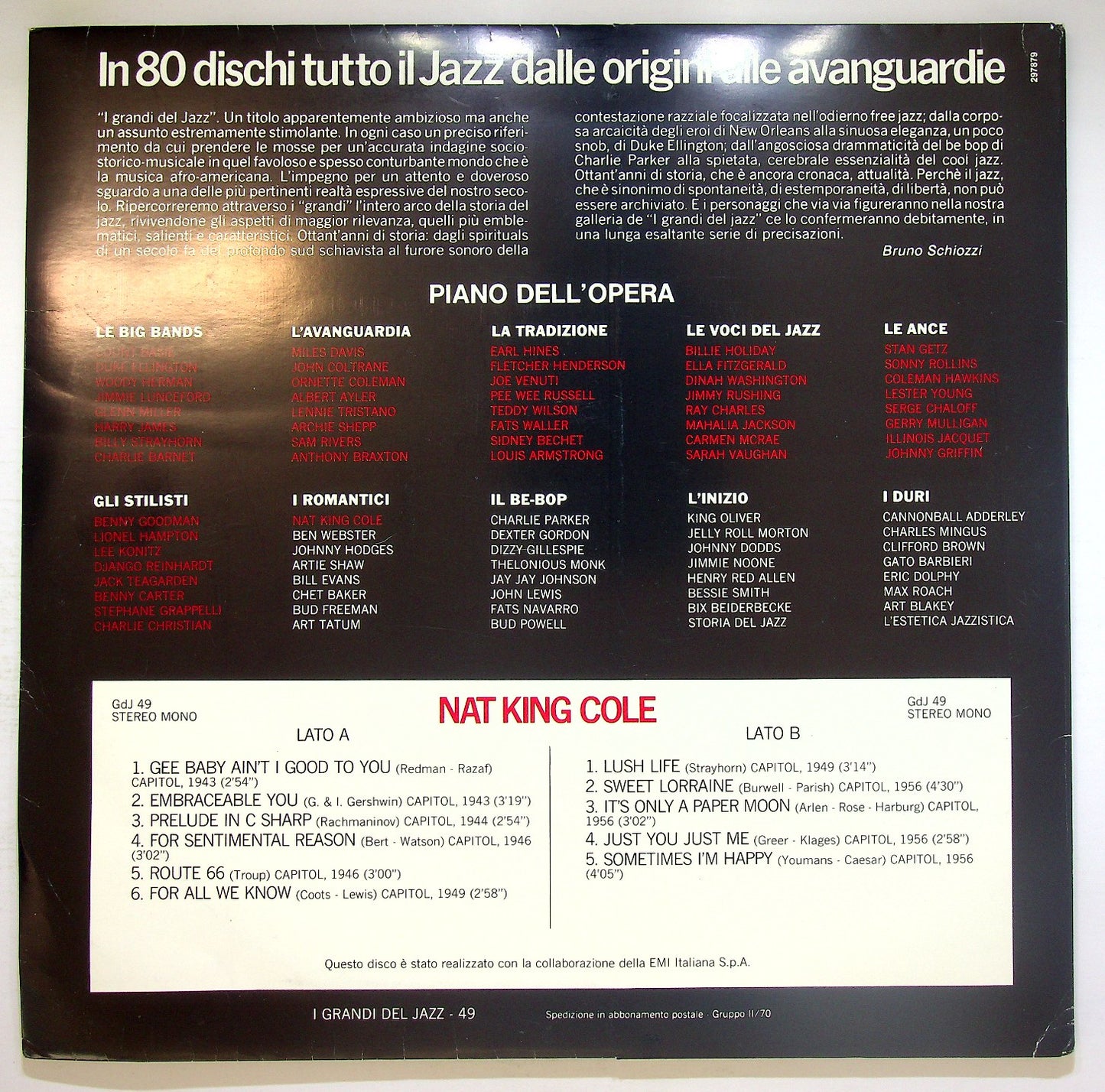 EBOND Nat King Cole - Nat King Cole Vinile V124076