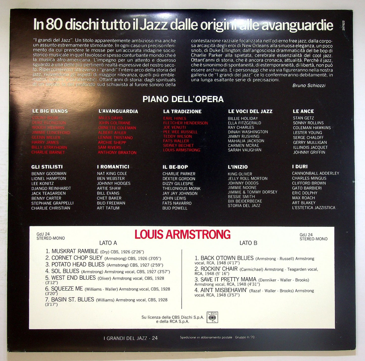 EBOND Louis Armstrong - Louis Armstrong Vinile V124084