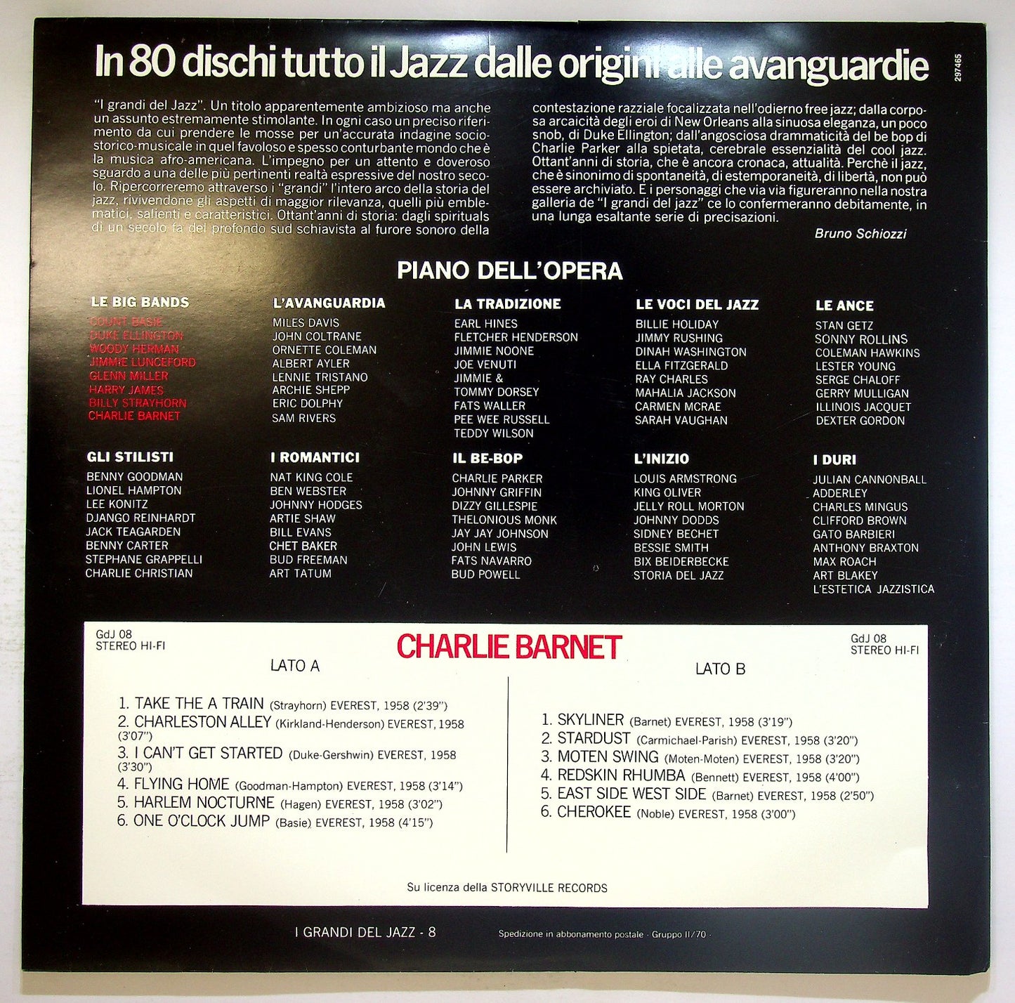 EBOND Charlie Barnet - Charlie Barnet Vinile V124092