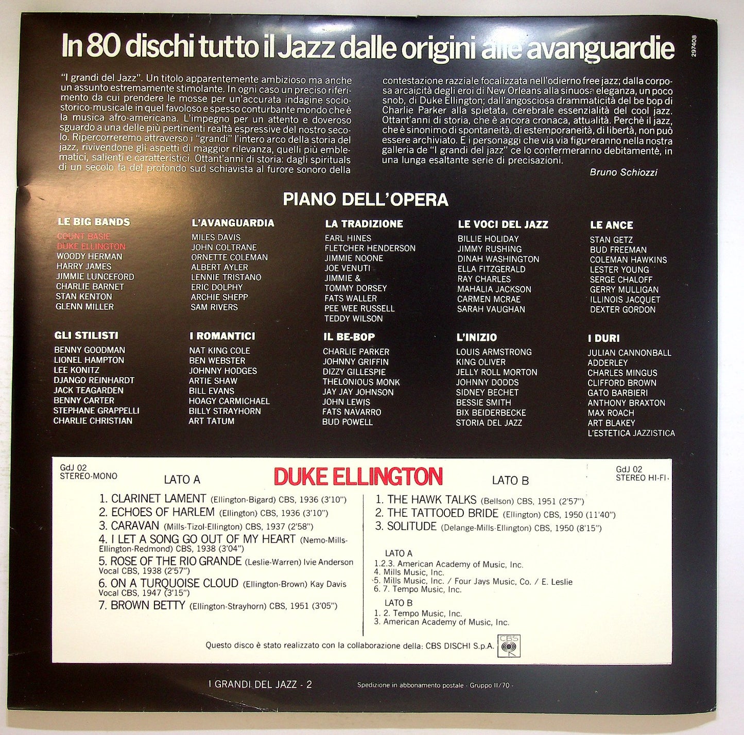 EBOND Duke Ellington - Duke Ellington Vinile V124098