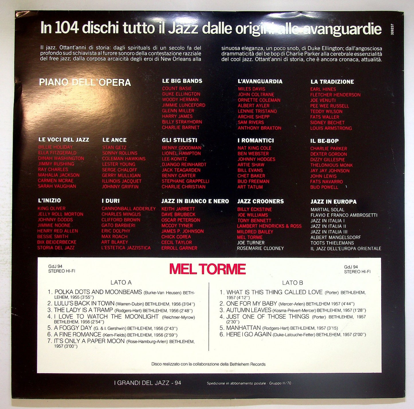 EBOND Mel Torme - Mel Torme Vinile V124100