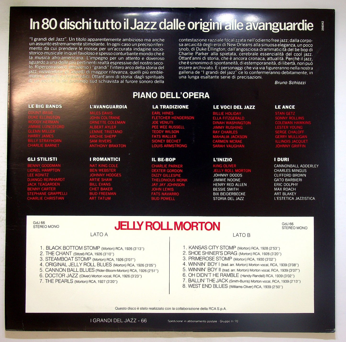 EBOND Jelly Roll Morton - Jelly Roll Morton Vinile V124122