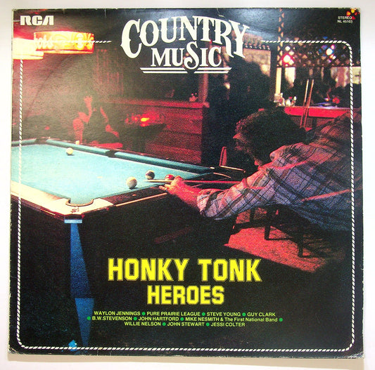 EBOND Various - Honky Tonk Heroes Vinile V125001