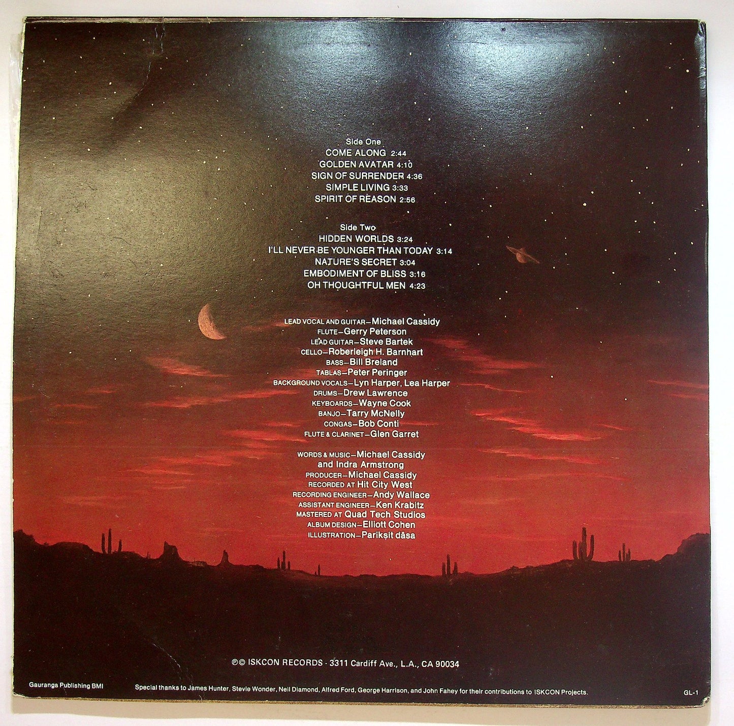 EBOND Michael Cassidy - Nature's Secret Vinile V125007
