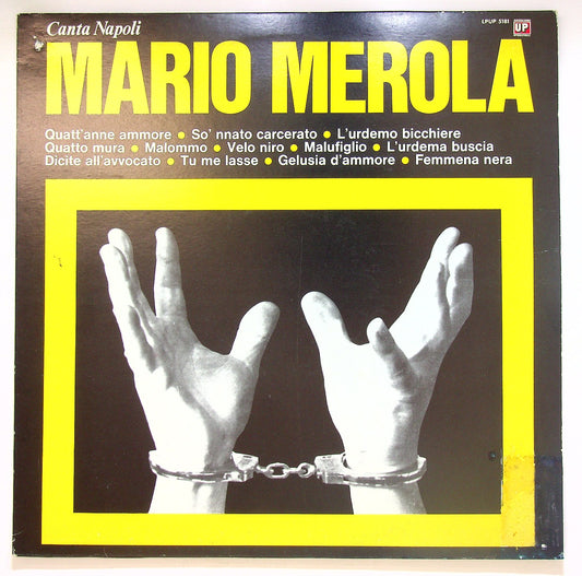EBOND Mario Merola - Canta Napoli Vinile V125034
