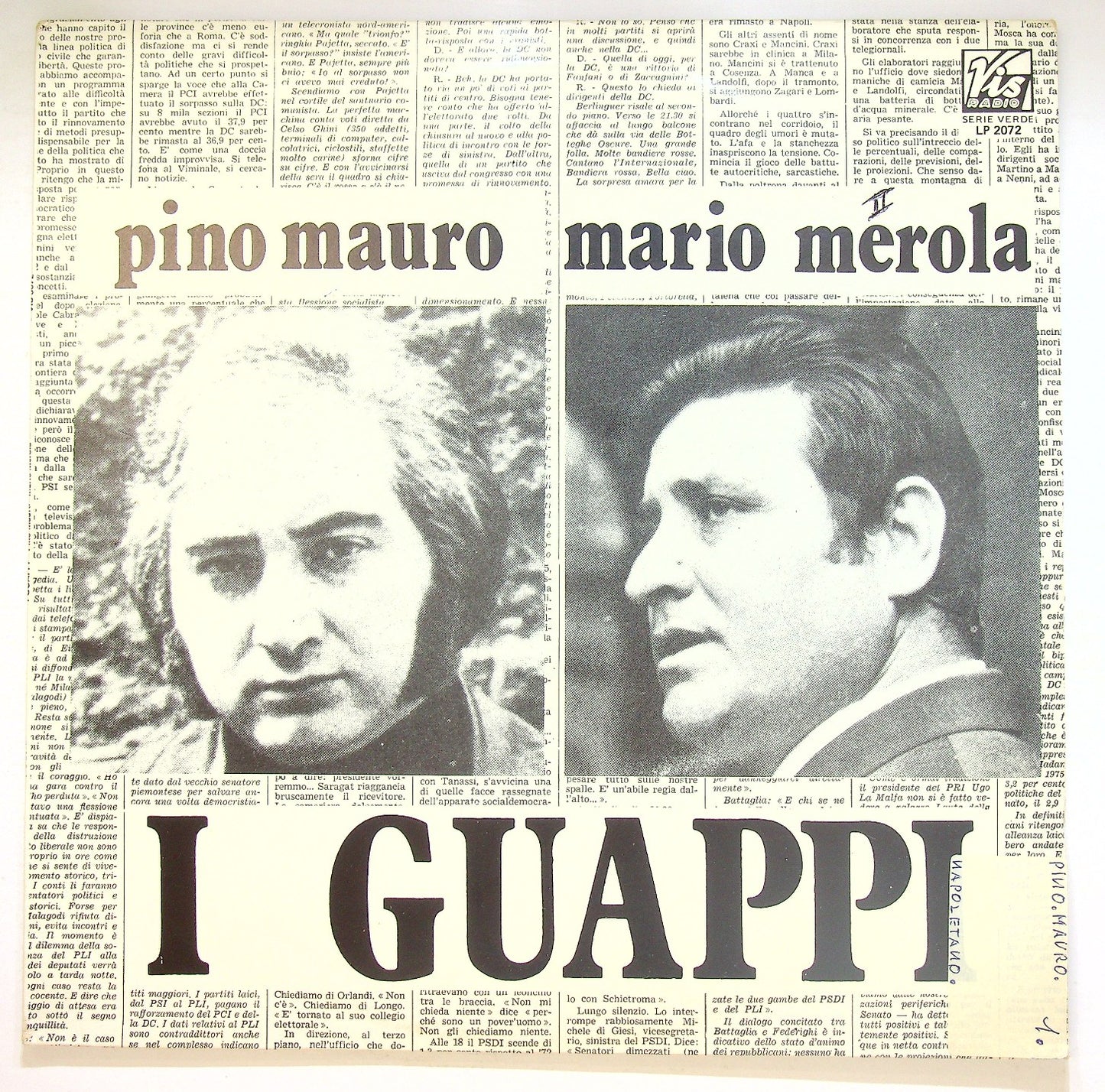 EBOND Pino Mauro / Mario Merola - I Guappi Vinile V125036