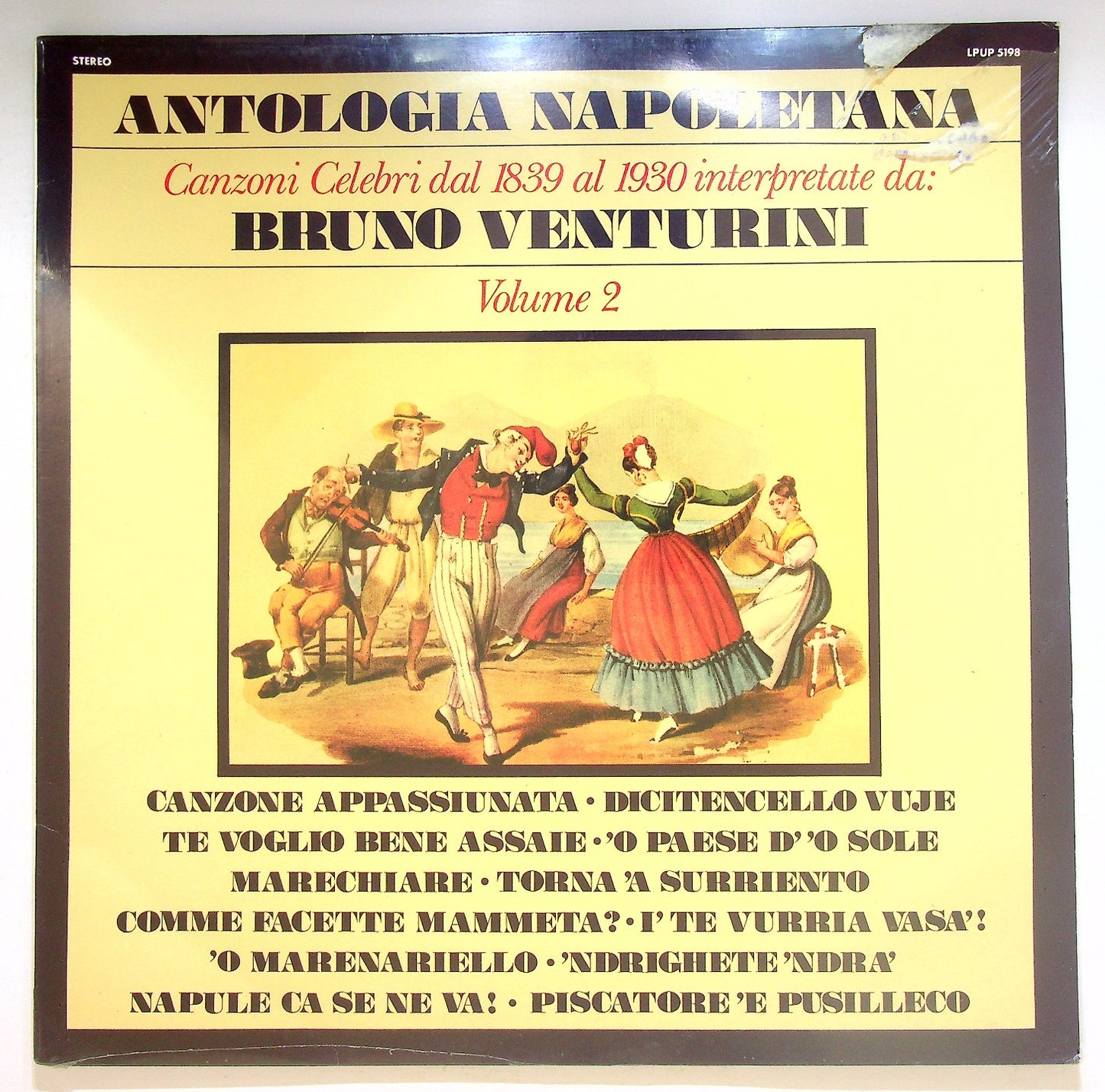 EBOND Bruno Venturini - Antologia Napoletana Volume 2 Vinile V125040