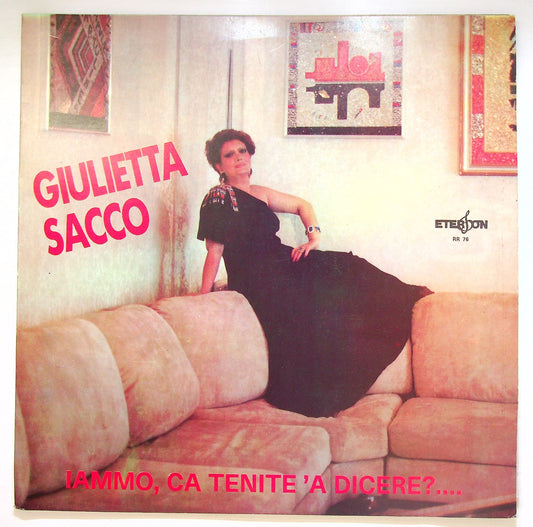 EBOND Giulietta Sacco - Iammo, Ca Tenite 'A Dicere?... Vinile V125063