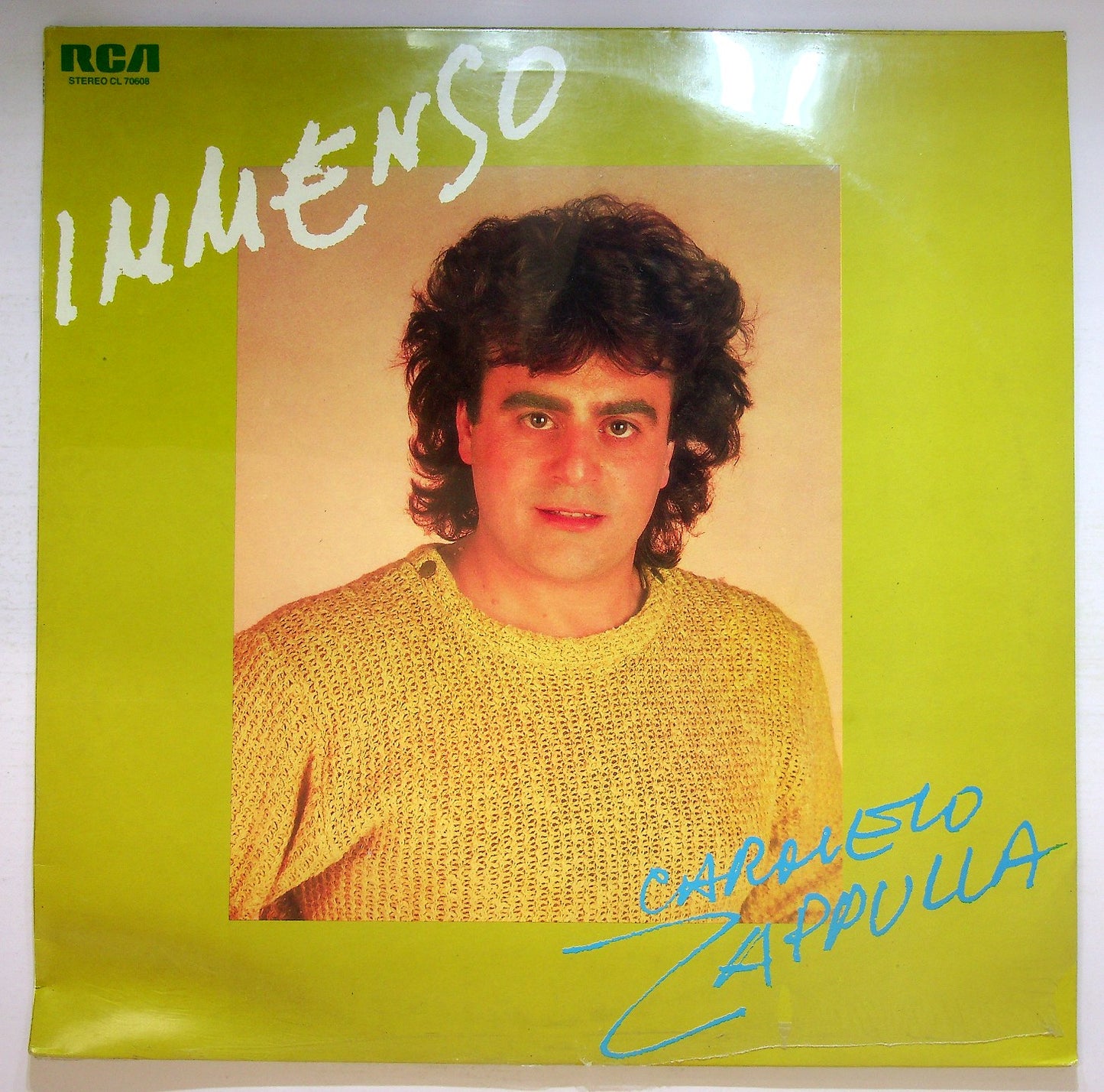 EBOND Carmelo Zappulla - Immenso Vinile V125076