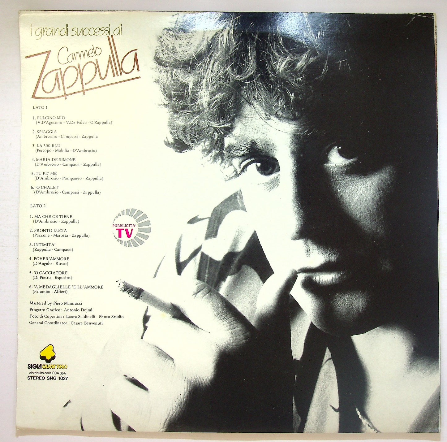 EBOND Carmelo Zappulla - I Grandi Successi Di Carmelo Zappulla Vinile V125077