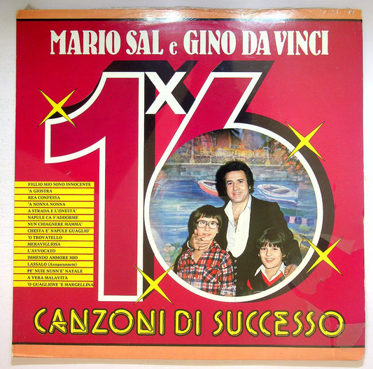 EBOND Mario , Sal E Gino Da Vinci - 16 Canzoni Di Successo Vinile V125097