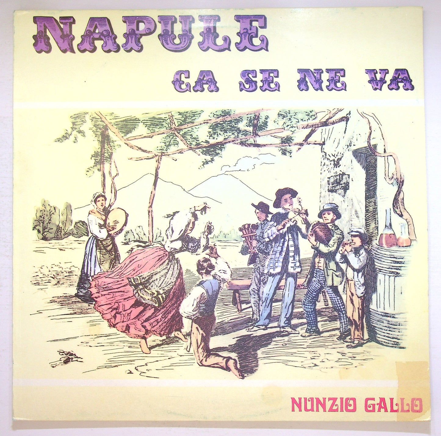 EBOND Nunzio Gallo - Napule Ca Se Ne Va Vinile V125122