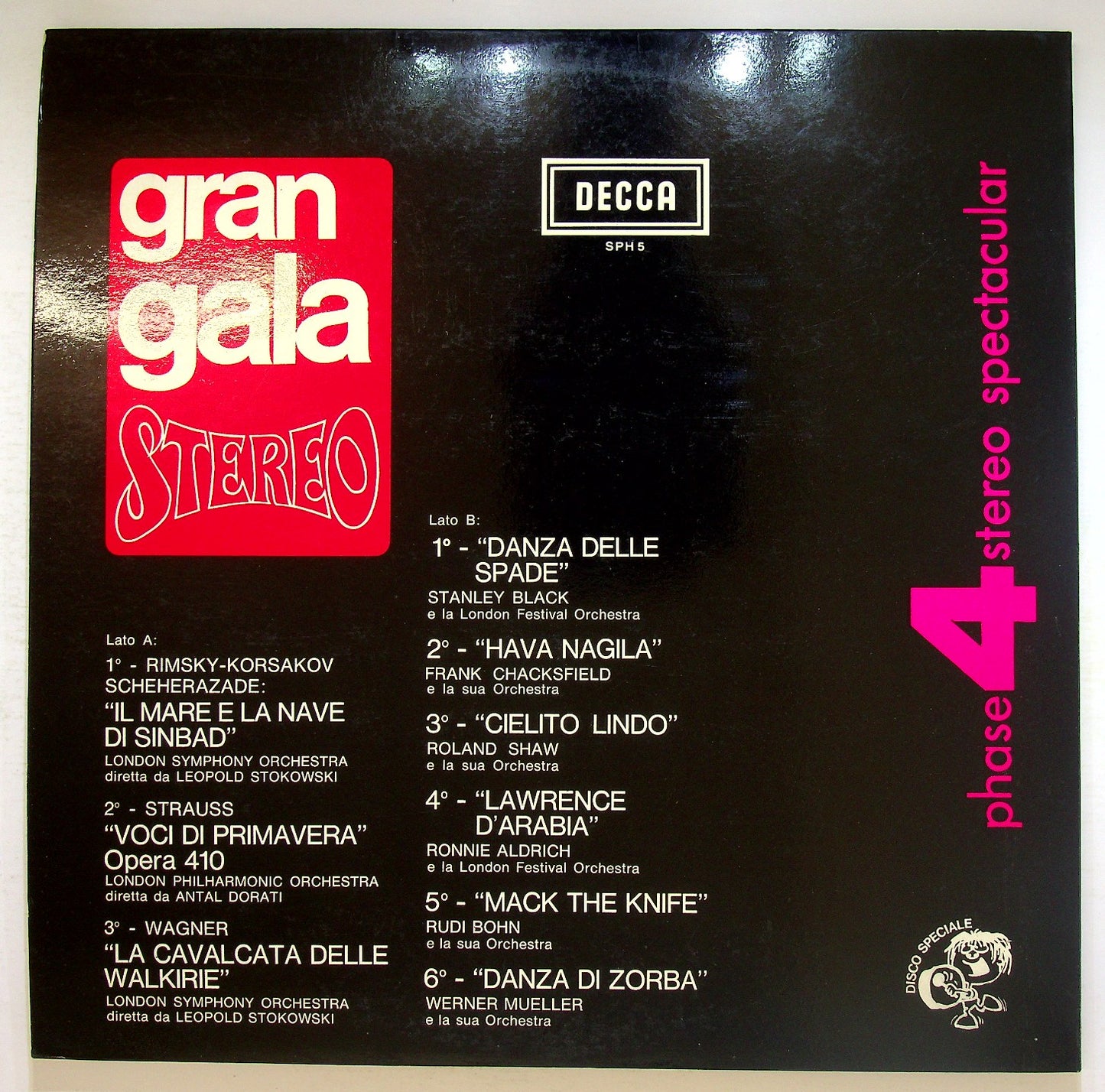 EBOND Various - Gran Gala Stereo Vinile V125126
