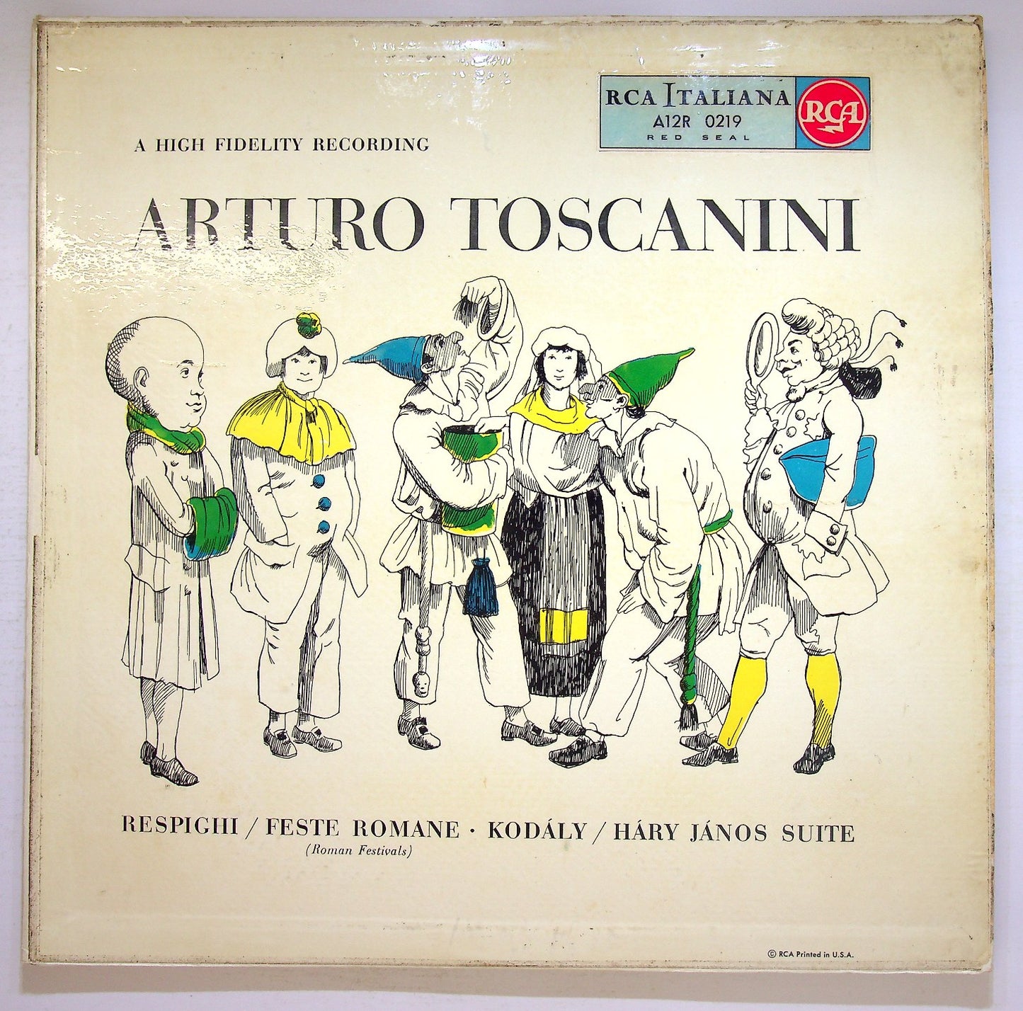 EBOND Arturo Toscanini - Respighi/Feste Romane (Roman Festivals) Vinile V125130