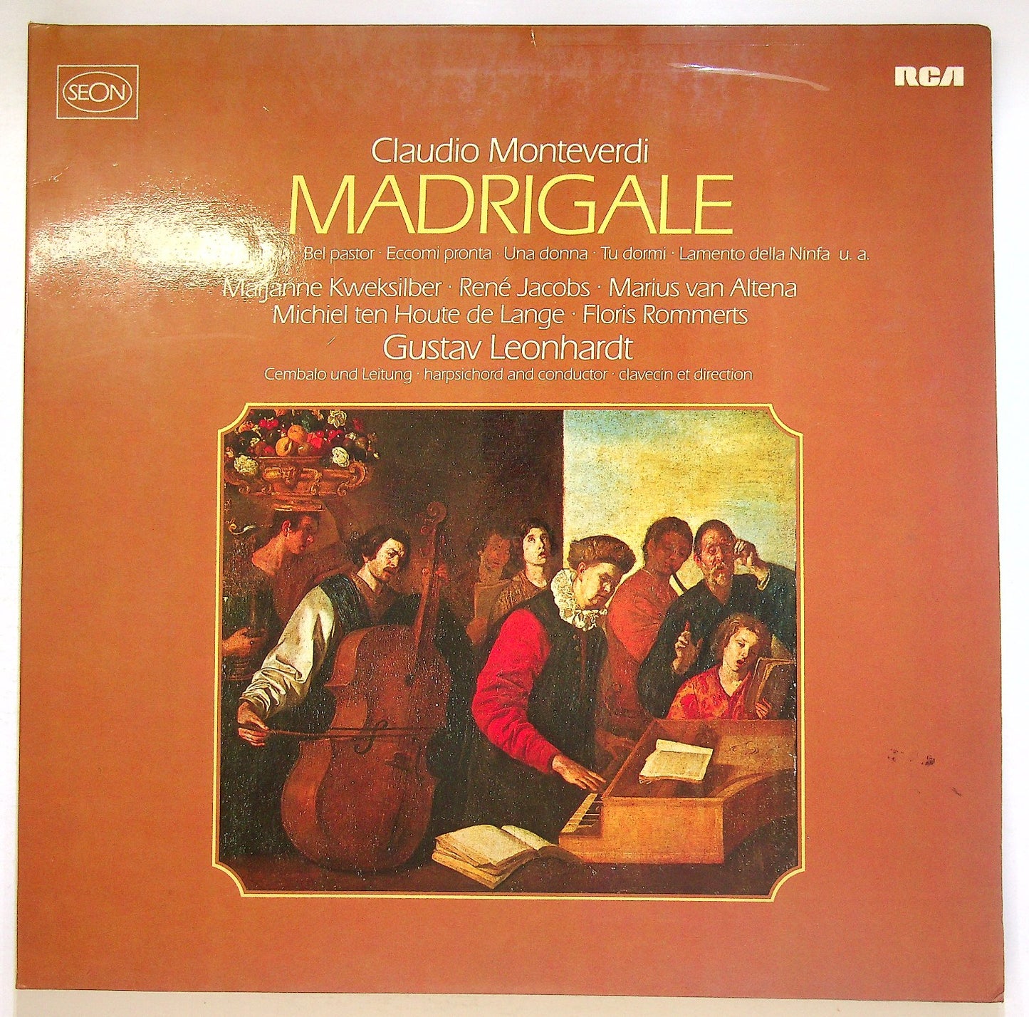 EBOND Claudio Monteverdi , Gustav Leonhardt - Madrigale Vinile V125132