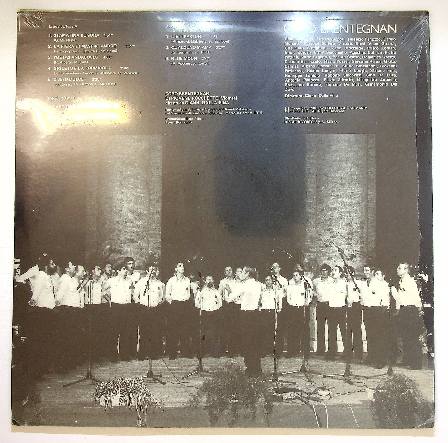 EBOND Coro Brentegnan Di Piovene Rocchette - Stamatina Bonora Vinile V125139