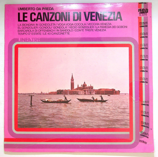 EBOND Umberto Da Preda - Le Canzoni Di Venezia Vinile V125149