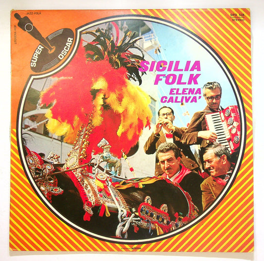 EBOND Elena Caliva - Sicilia Folk Vinile V126001