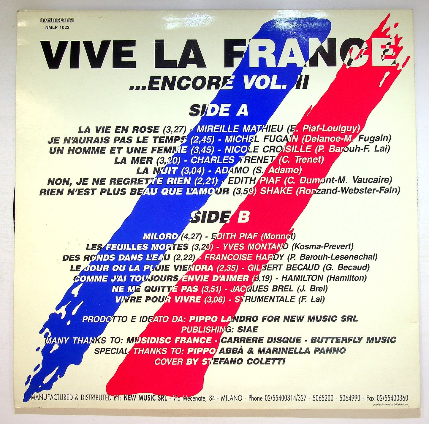EBOND Various - Vive La France ...Encore Vol. II Vinile V126003