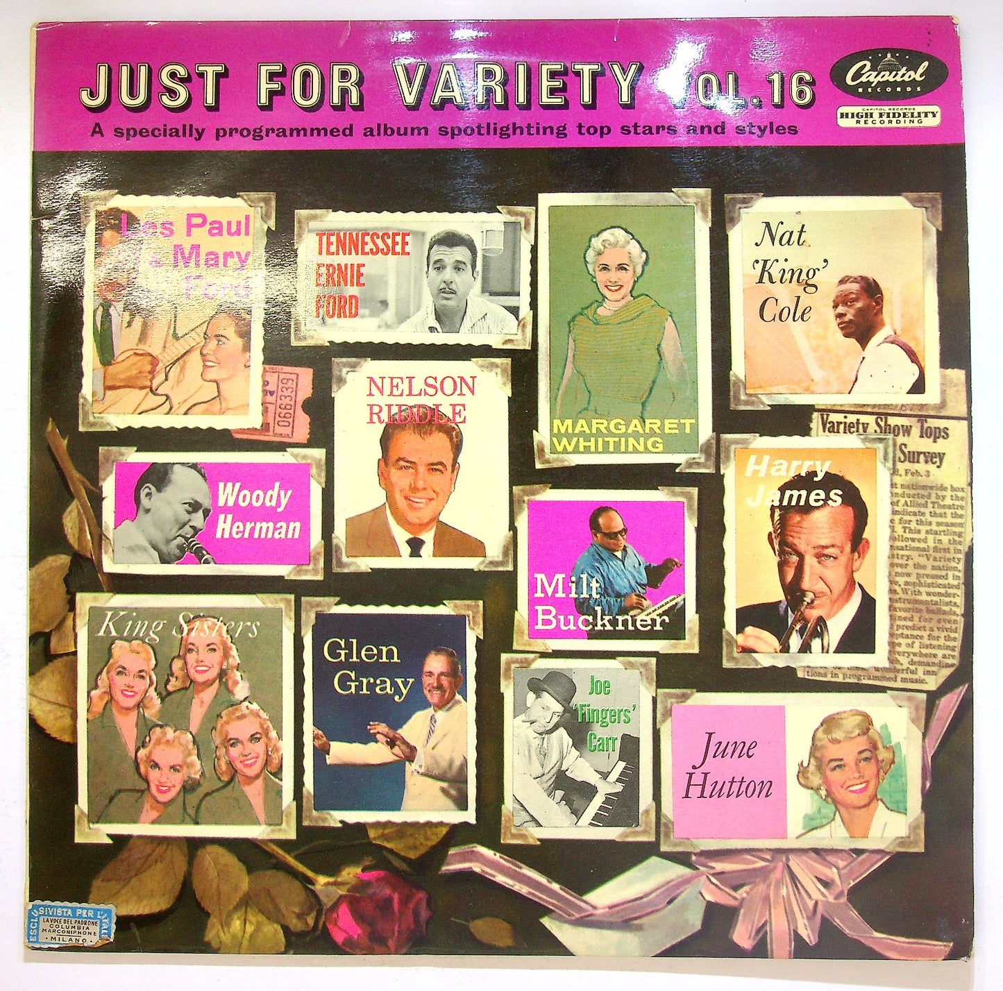 EBOND Various - Just For Variety Vol.16 Vinile V126004