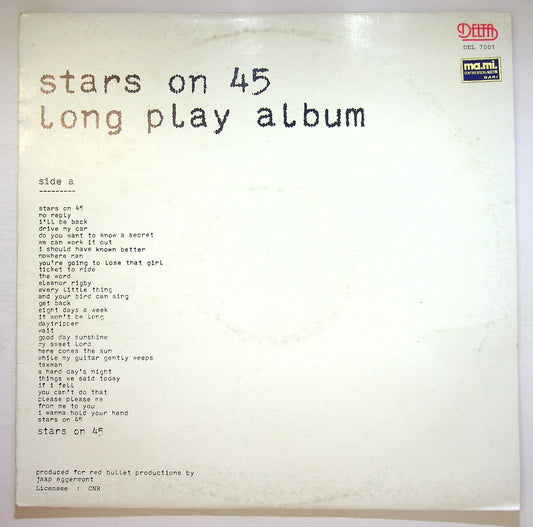 EBOND Stars On 45 / Long Tall Ernie And The Shakers Vinile V126005