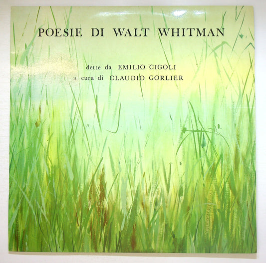 EBOND Poesia di Walt Whitman Vinile V126015
