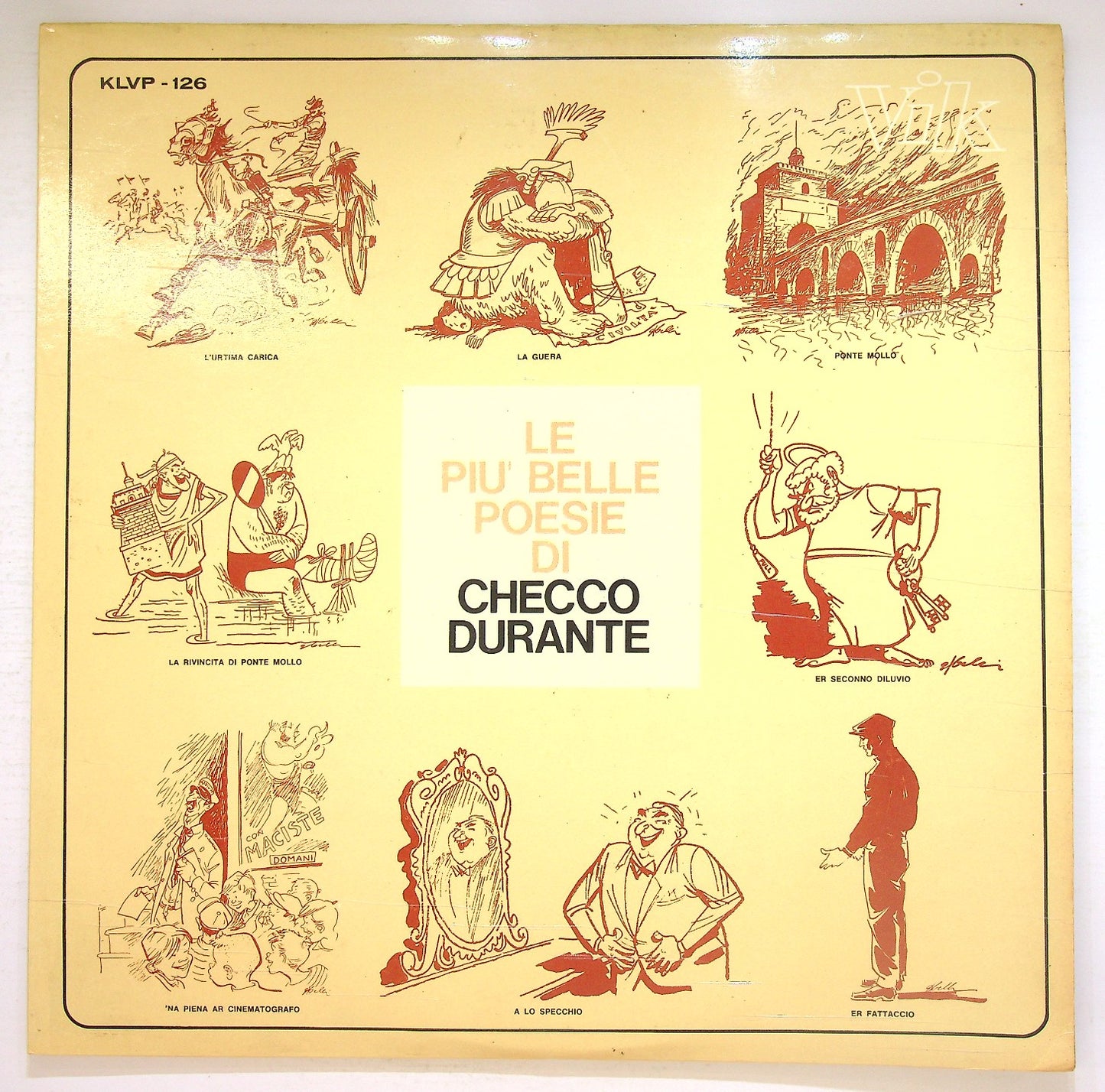 EBOND Checco Durante - Le Piu Belle Poesie Di Checco Durante Vinile V126037