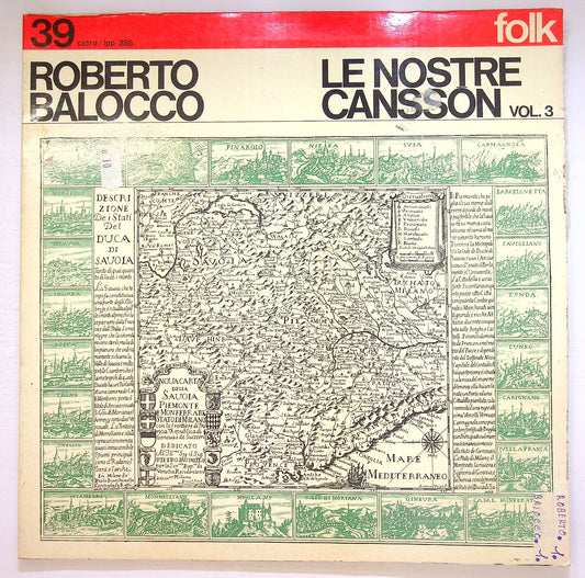 EBOND Roberto Balocco - Le Nostre Cansson Vol. 3 Vinile V126042