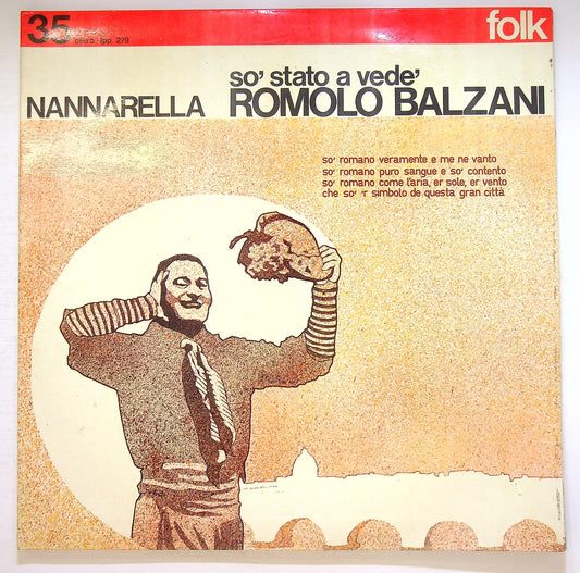 EBOND Nannarella - So' Stato A Vede' Romolo Balzani Vinile V126068