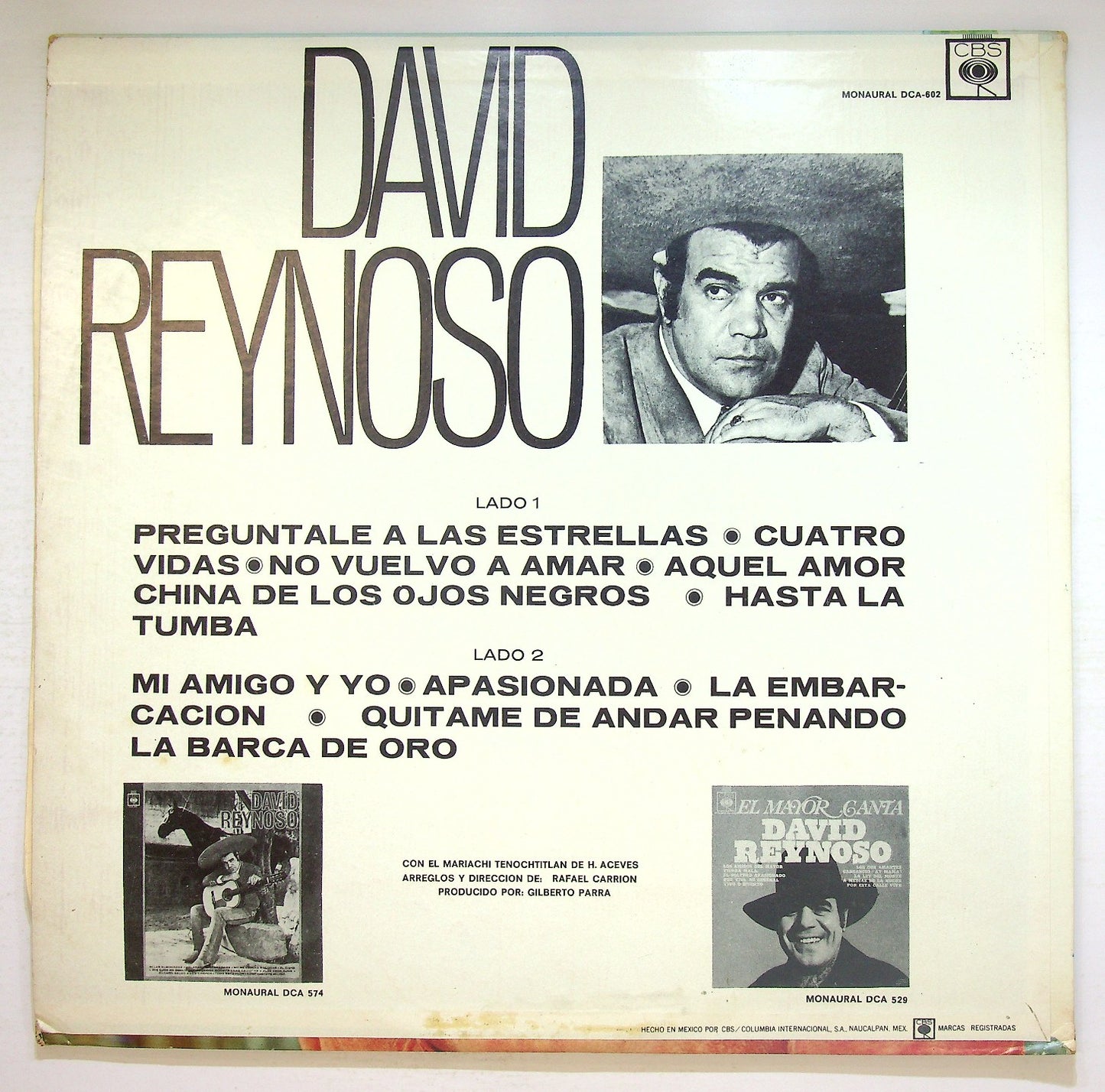 EBOND David Reynoso - David Reynoso Vinile V126075