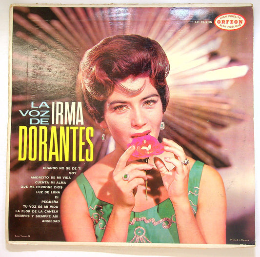 EBOND Irma Dorantes - La Voz De Irma Dorantes Vinile V126076