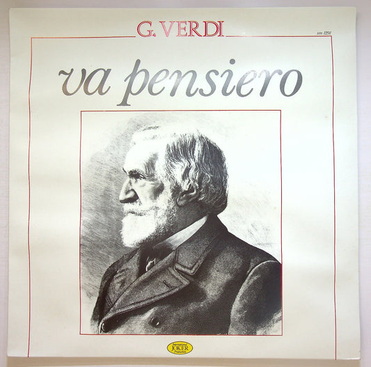 EBOND G. Verdi - Va Pensiero Vinile V126082