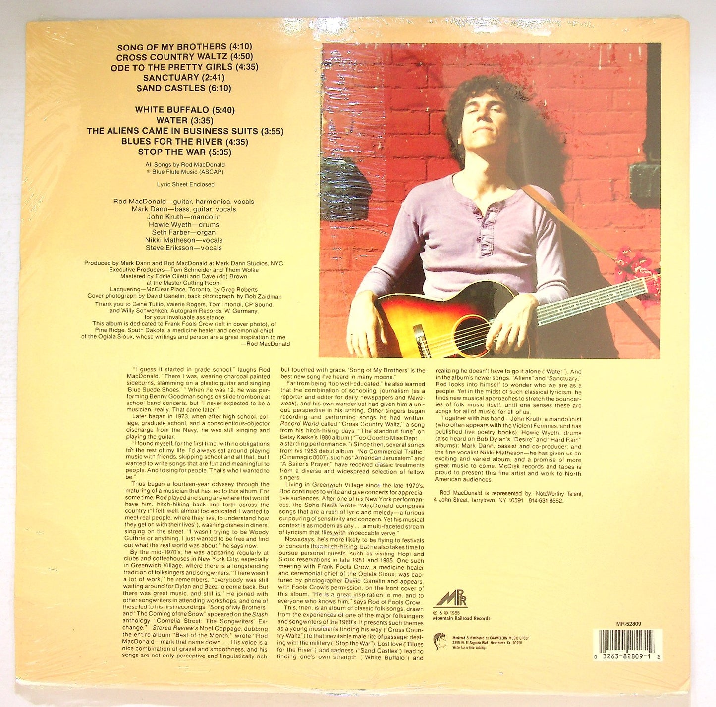 EBOND Rod MacDonald - White Buffalo Vinile V126105
