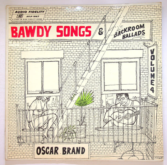 EBOND Oscar Brand - Bawdy Songs & Backroom Ballads - Vol. 4 Vinile V126111