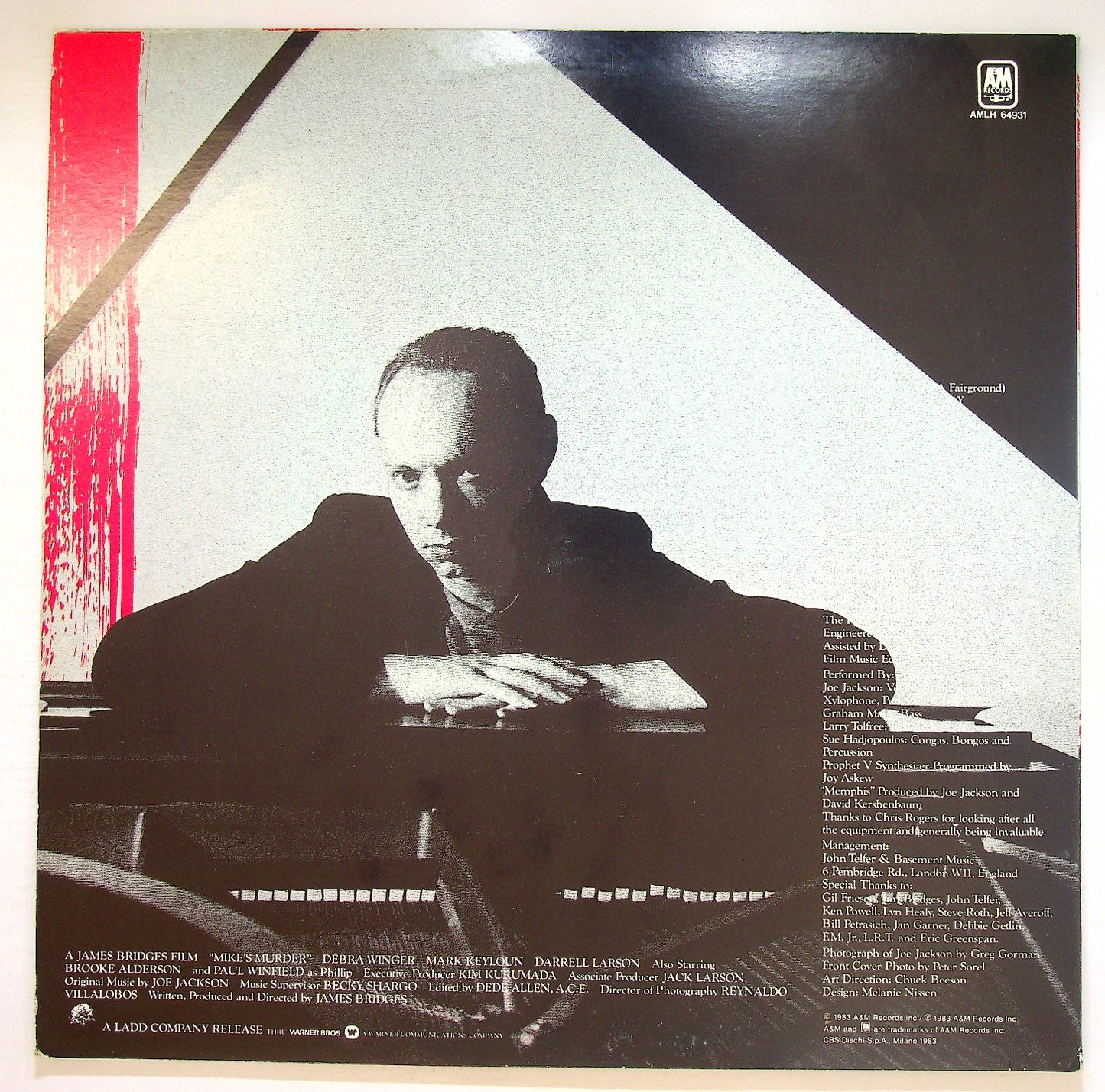 EBOND Joe Jackson - Mike's Murder - The Motion Picture Soundtrack Vinile V126115