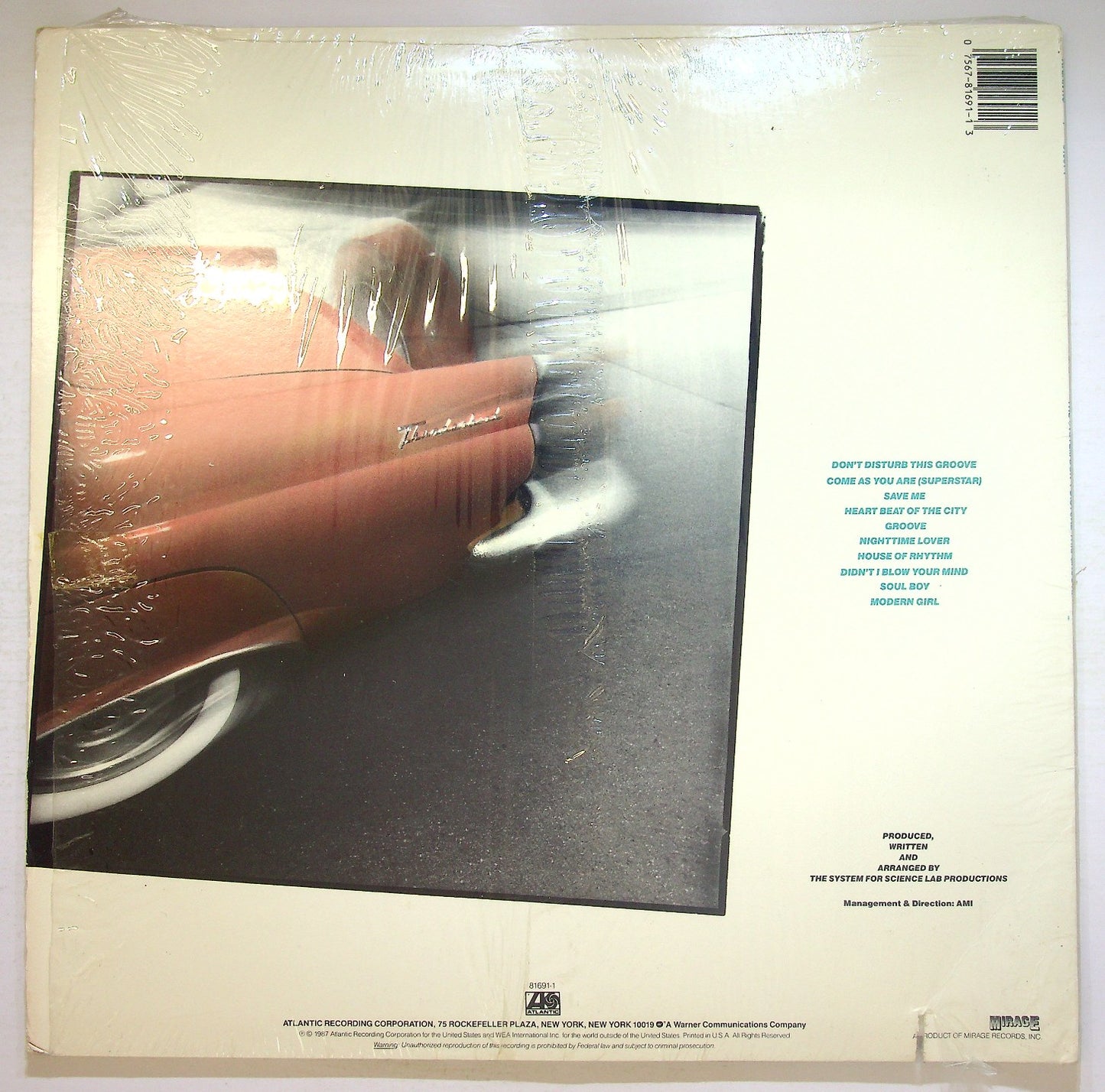 EBOND The System - Don't Disturb This Groove Vinile V126137