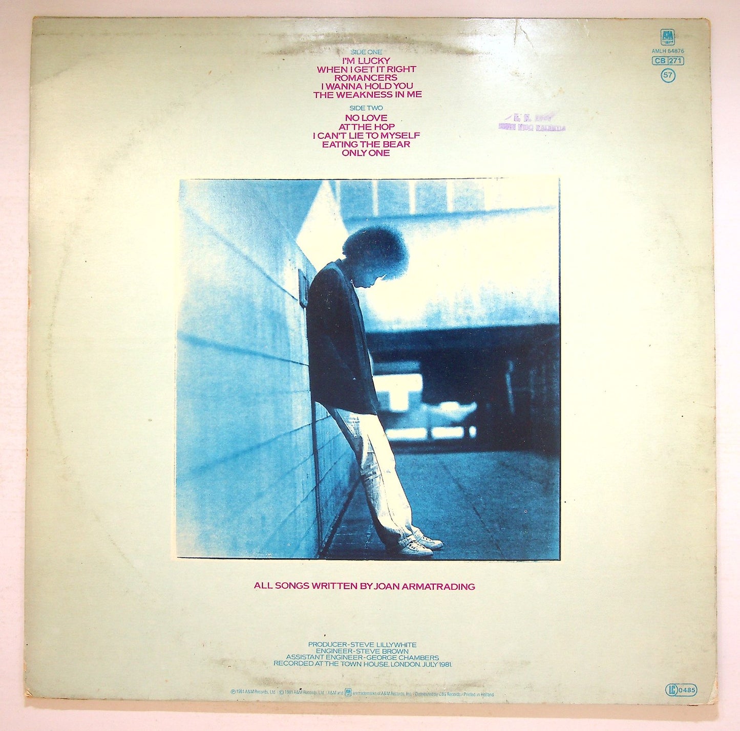 EBOND Joan Armatrading - Walk Under Ladders Vinile V127000