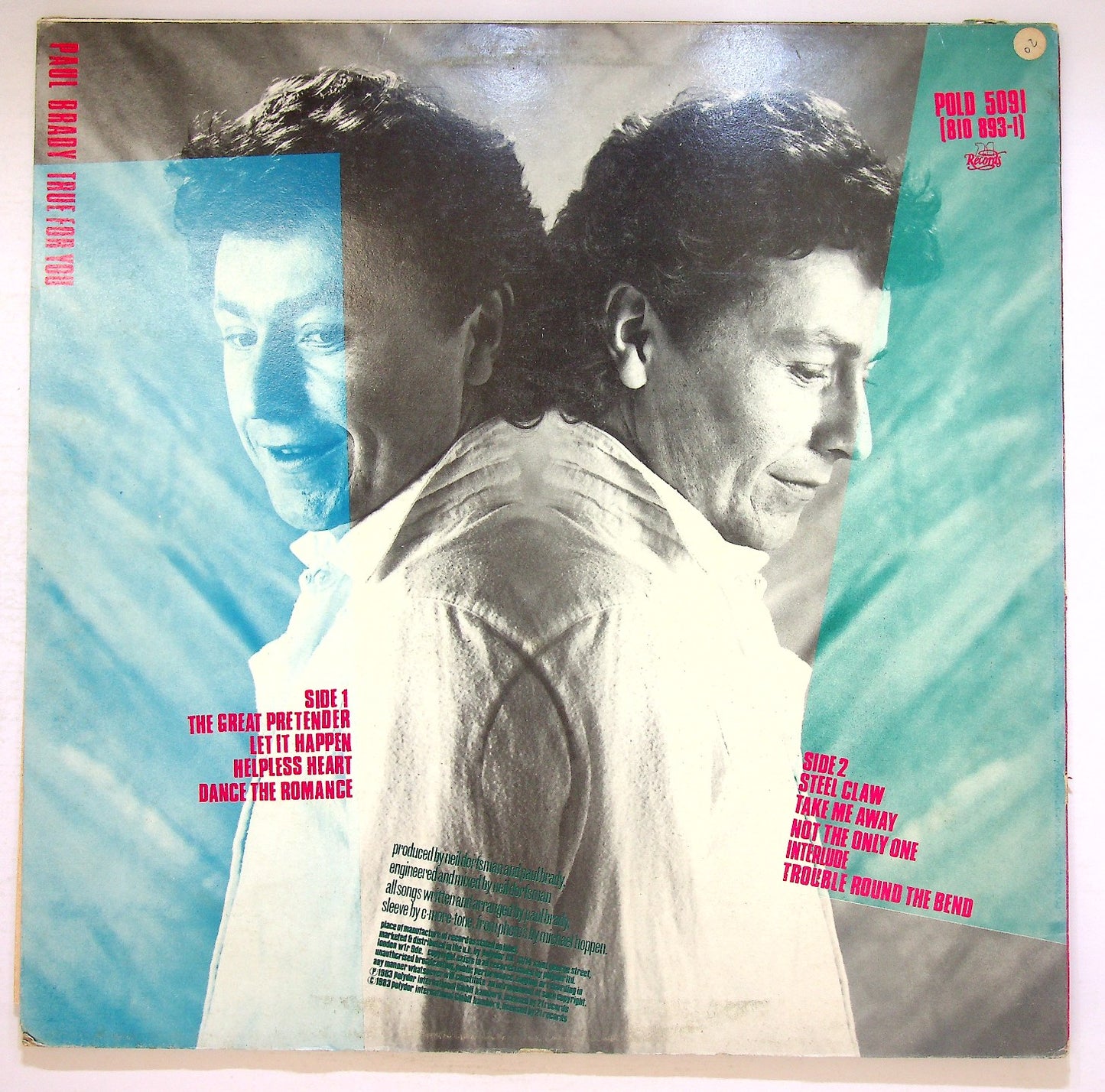 EBOND Paul Brady - True For You Vinile V127006