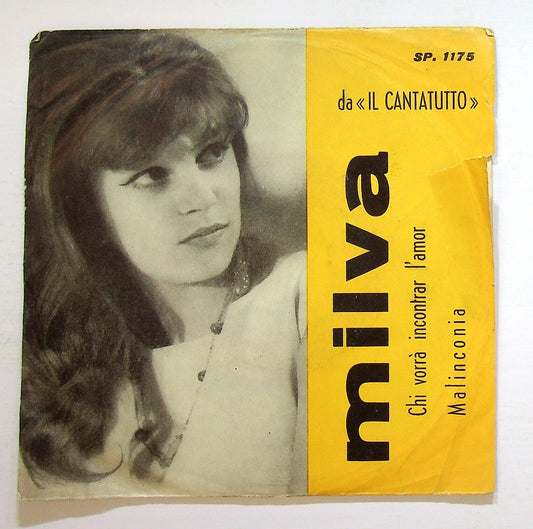 EBOND Milva - Chi Vorra Incontrar L'Amor / Malinconia Vinile V128006